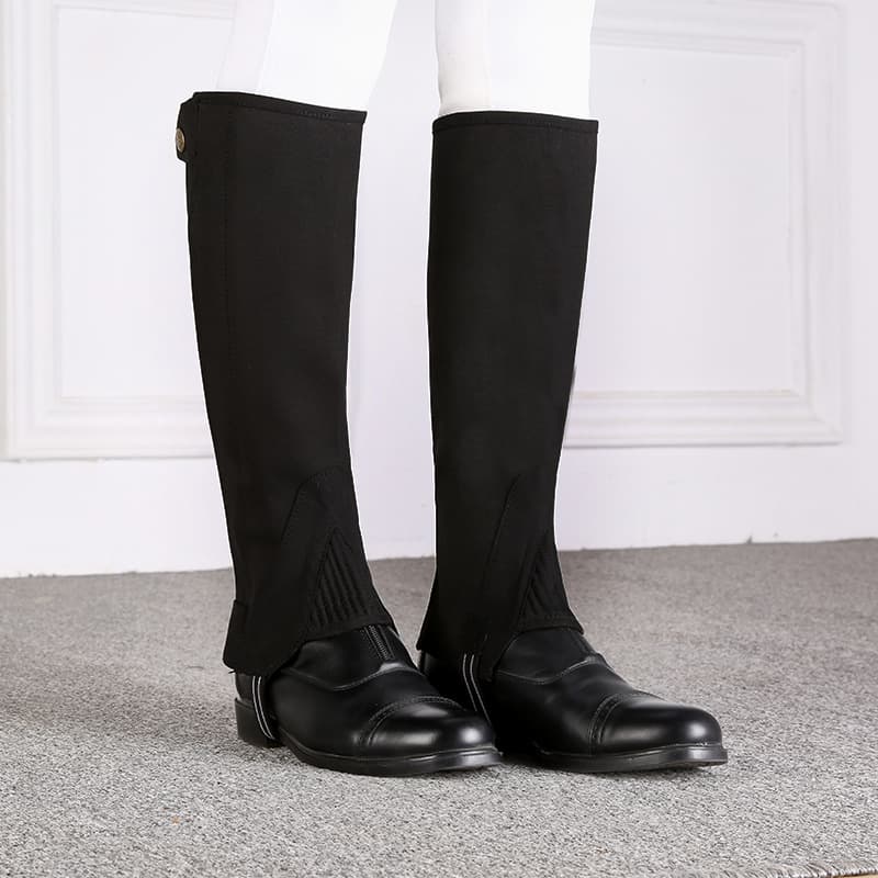 Equestrian Riding Leggings, Knee Pads, Riding Boots