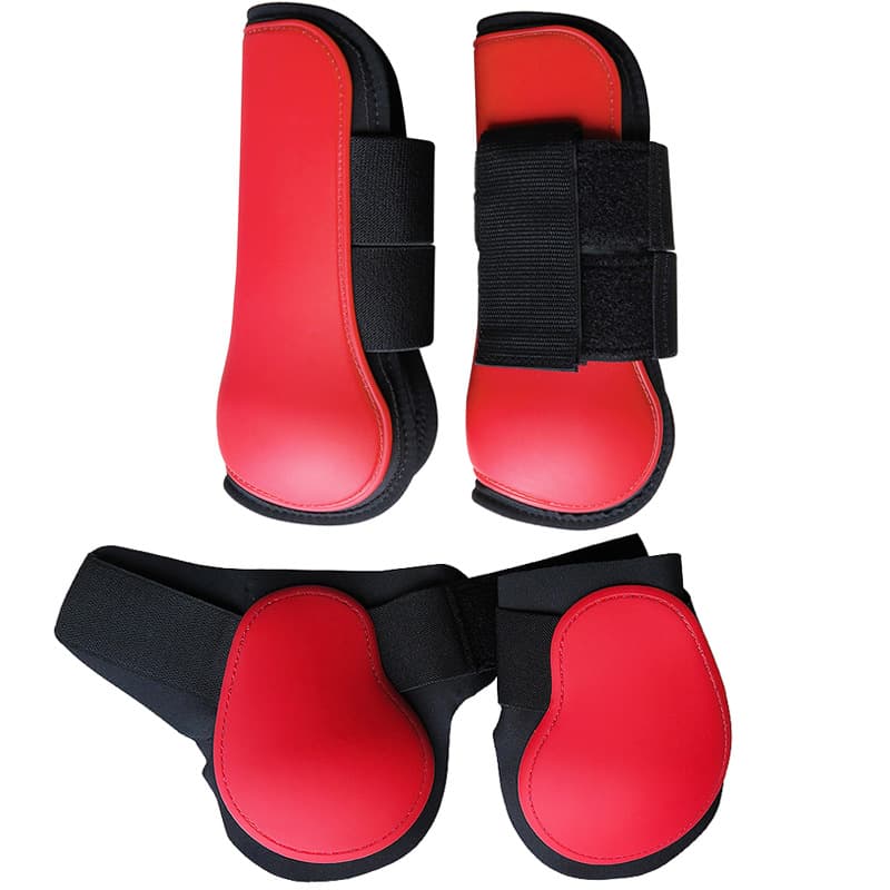 No 4 Obstacle Horse Leg Guard Horse Leggings PU Shell